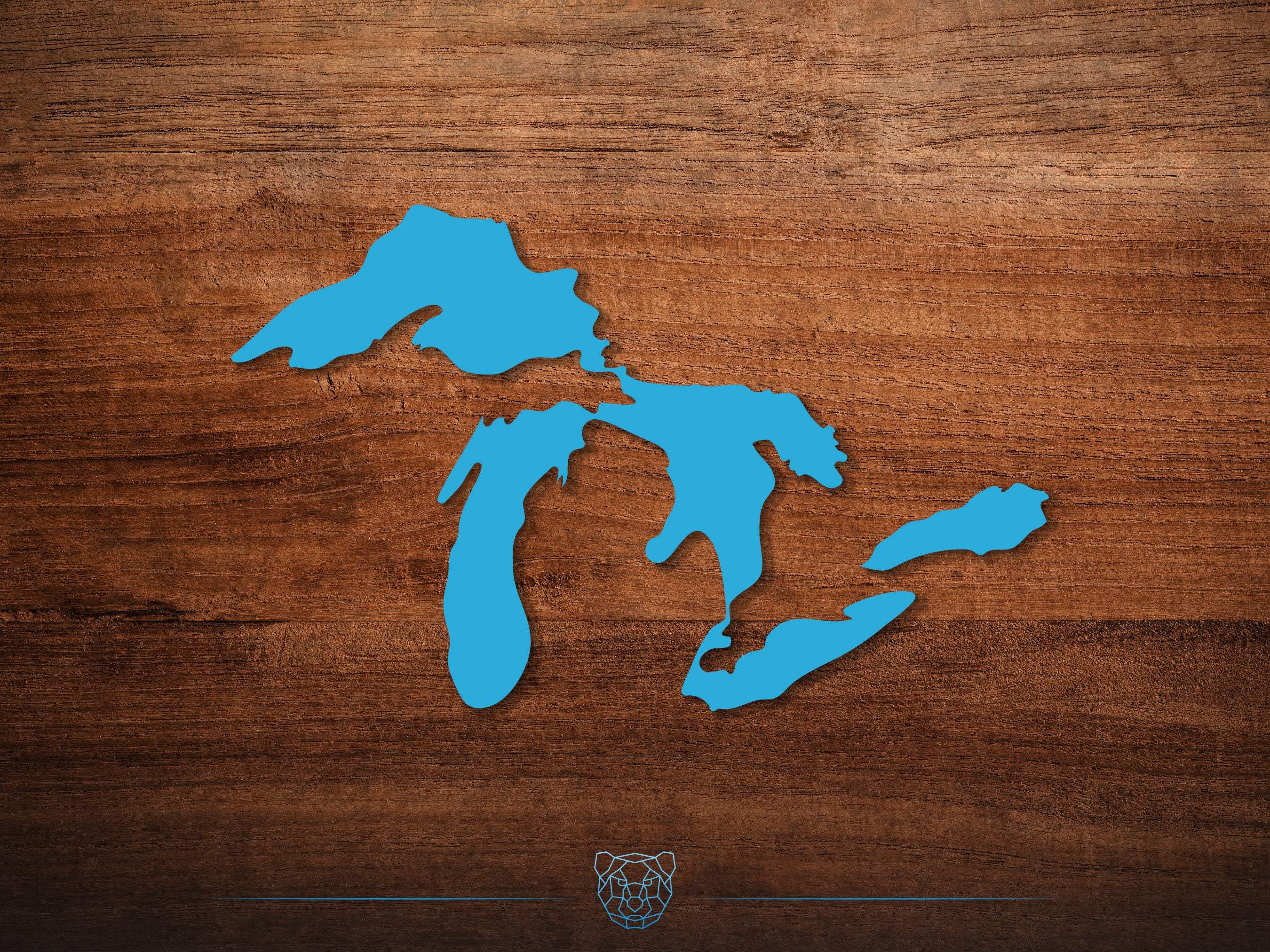 Michigan Great Lakes Decal