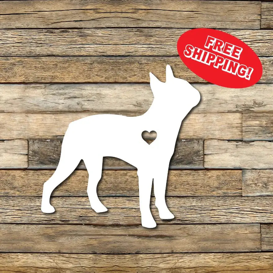 Boston Terrier Decal