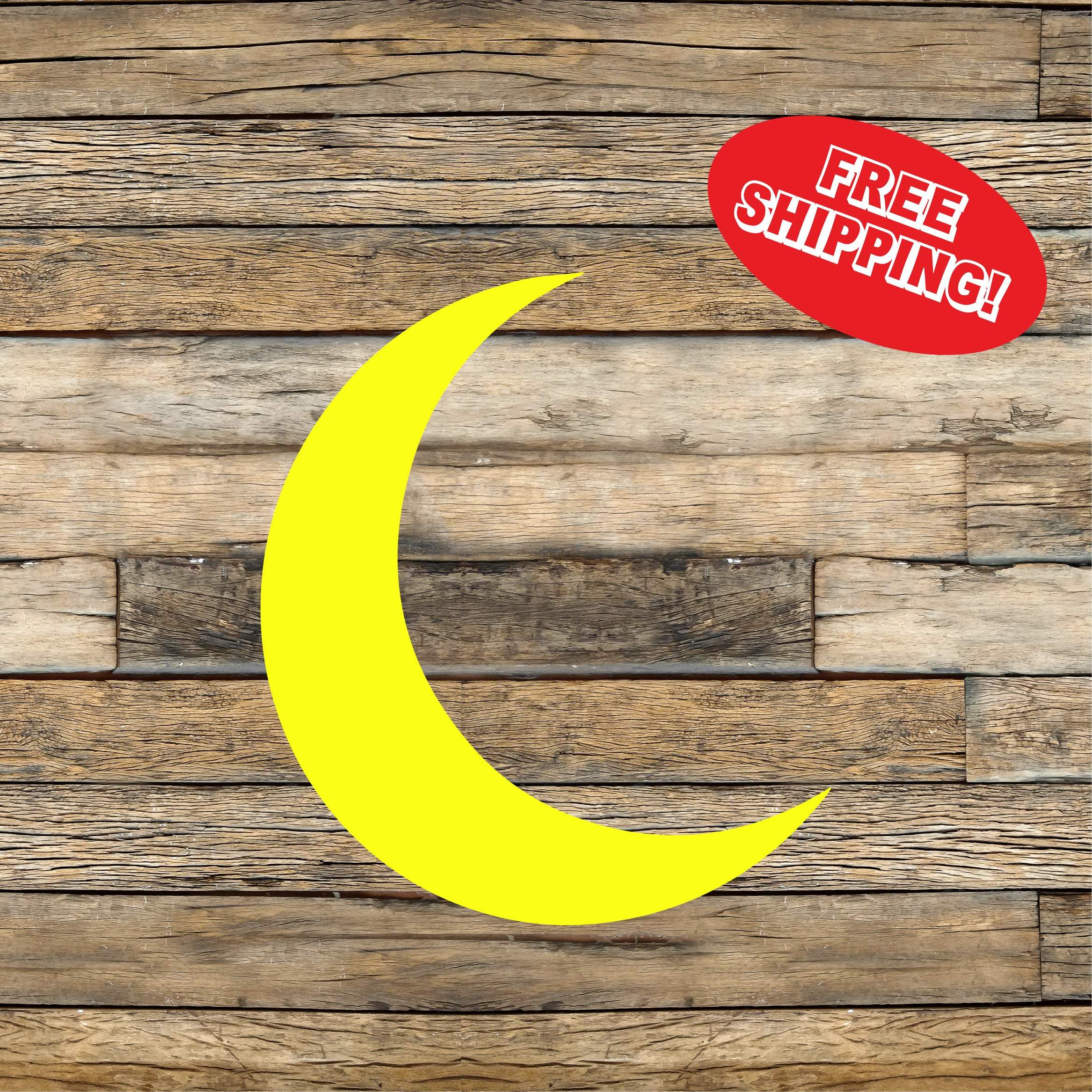 Crescent Moon Decal