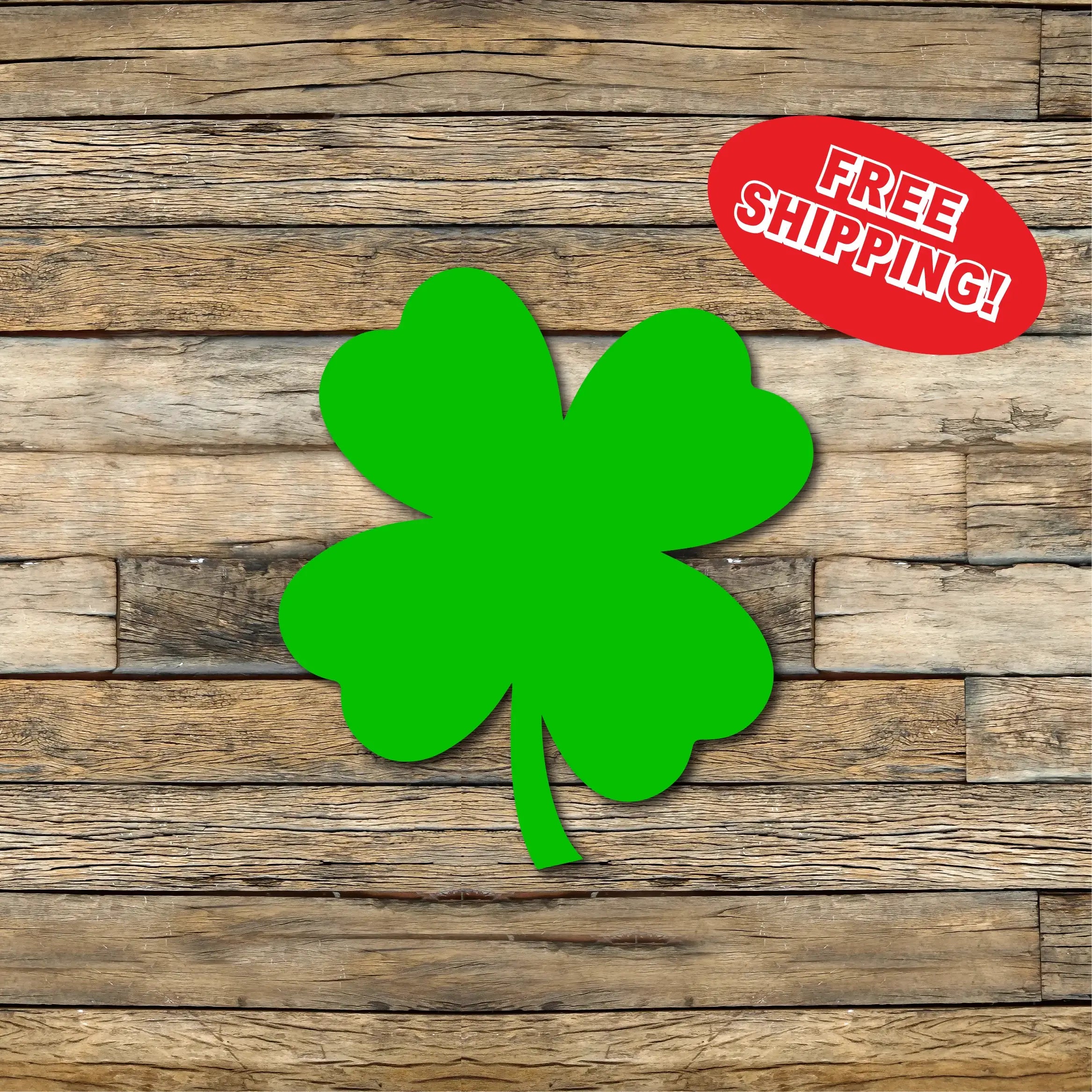 Four Leaf Clover Decal