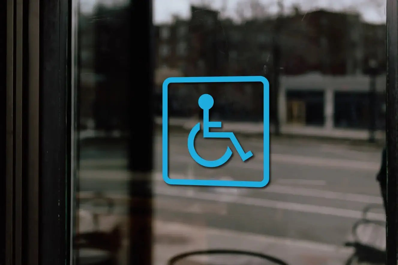 Handicap Decal