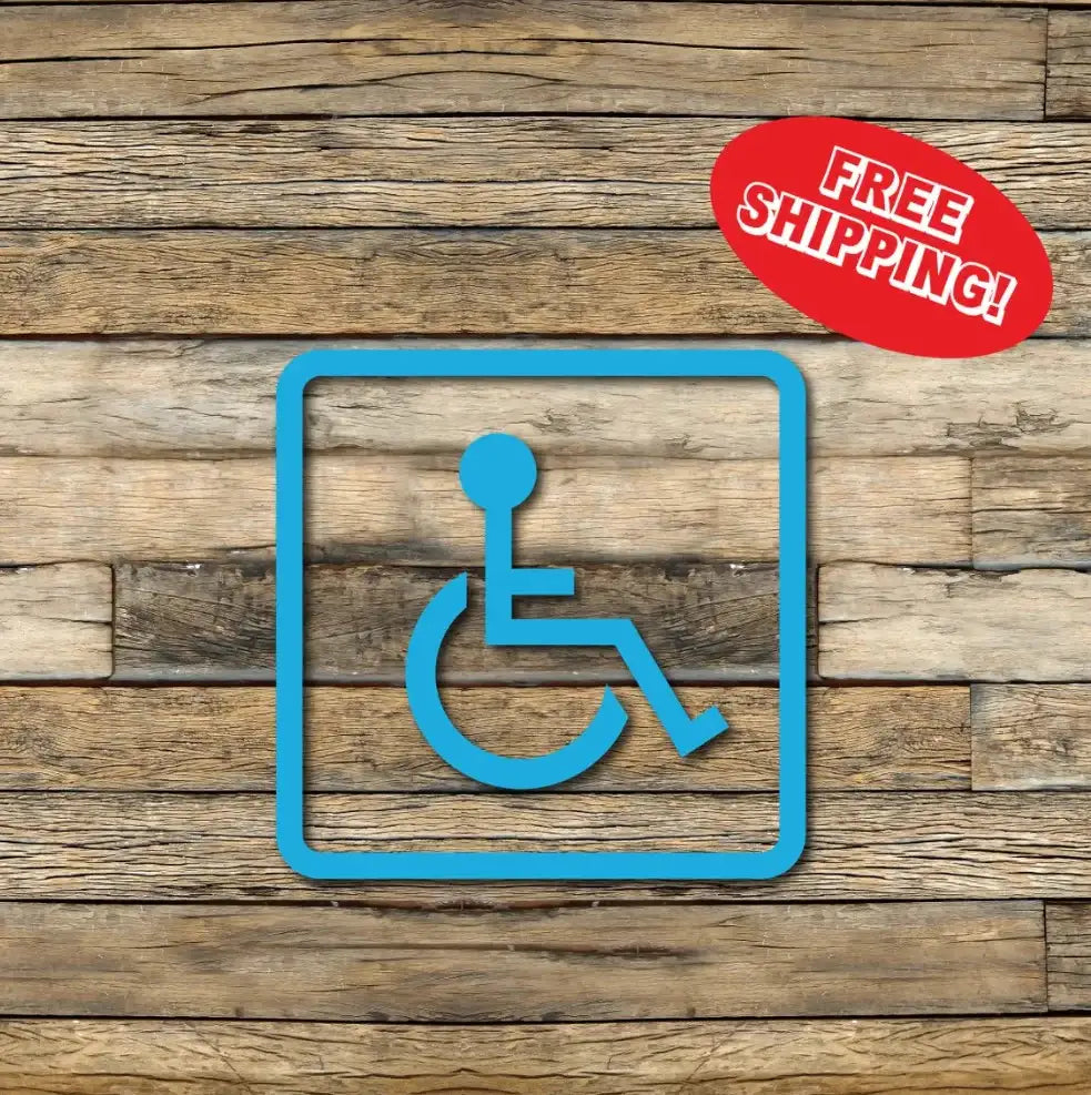 Handicap Decal