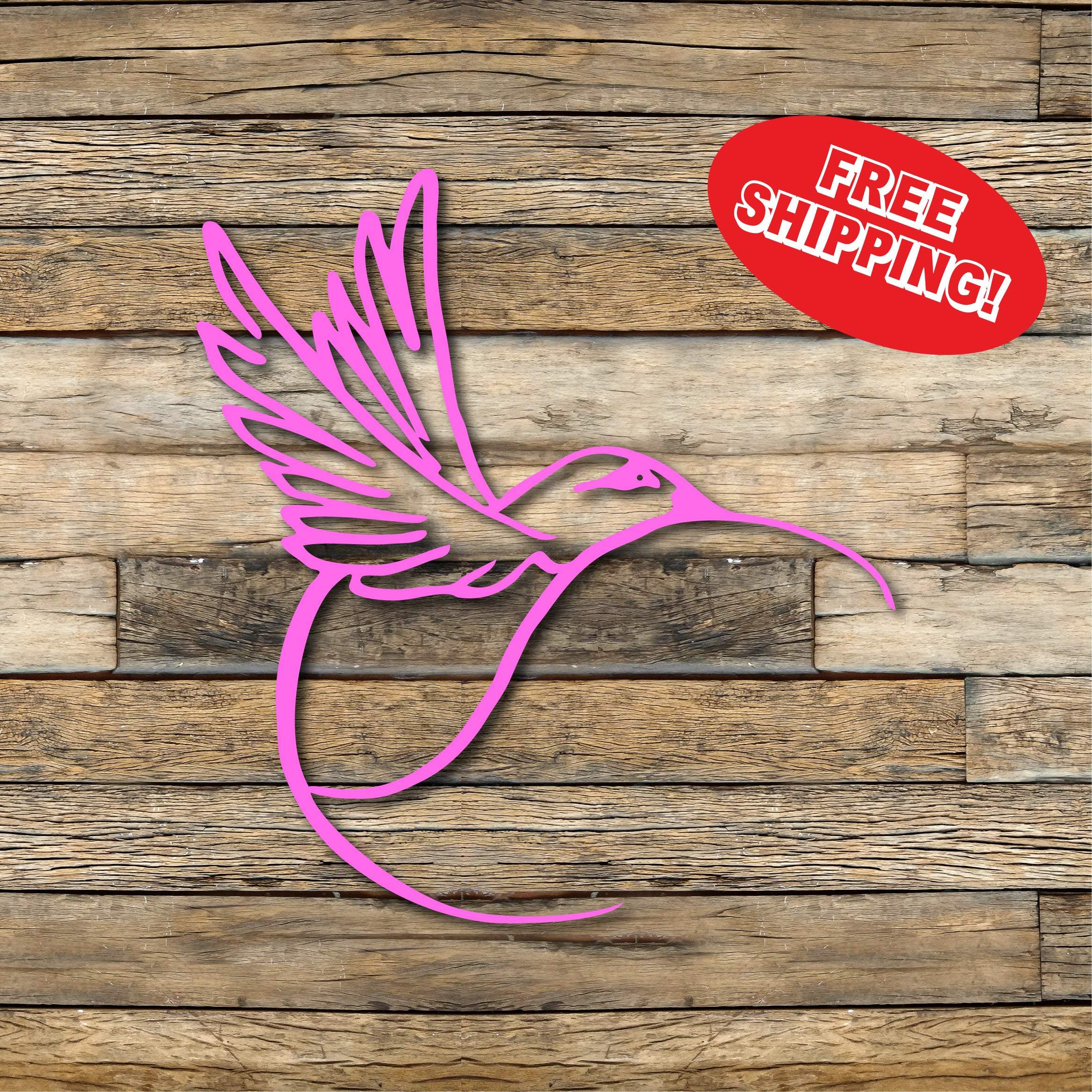Humming Bird Decal