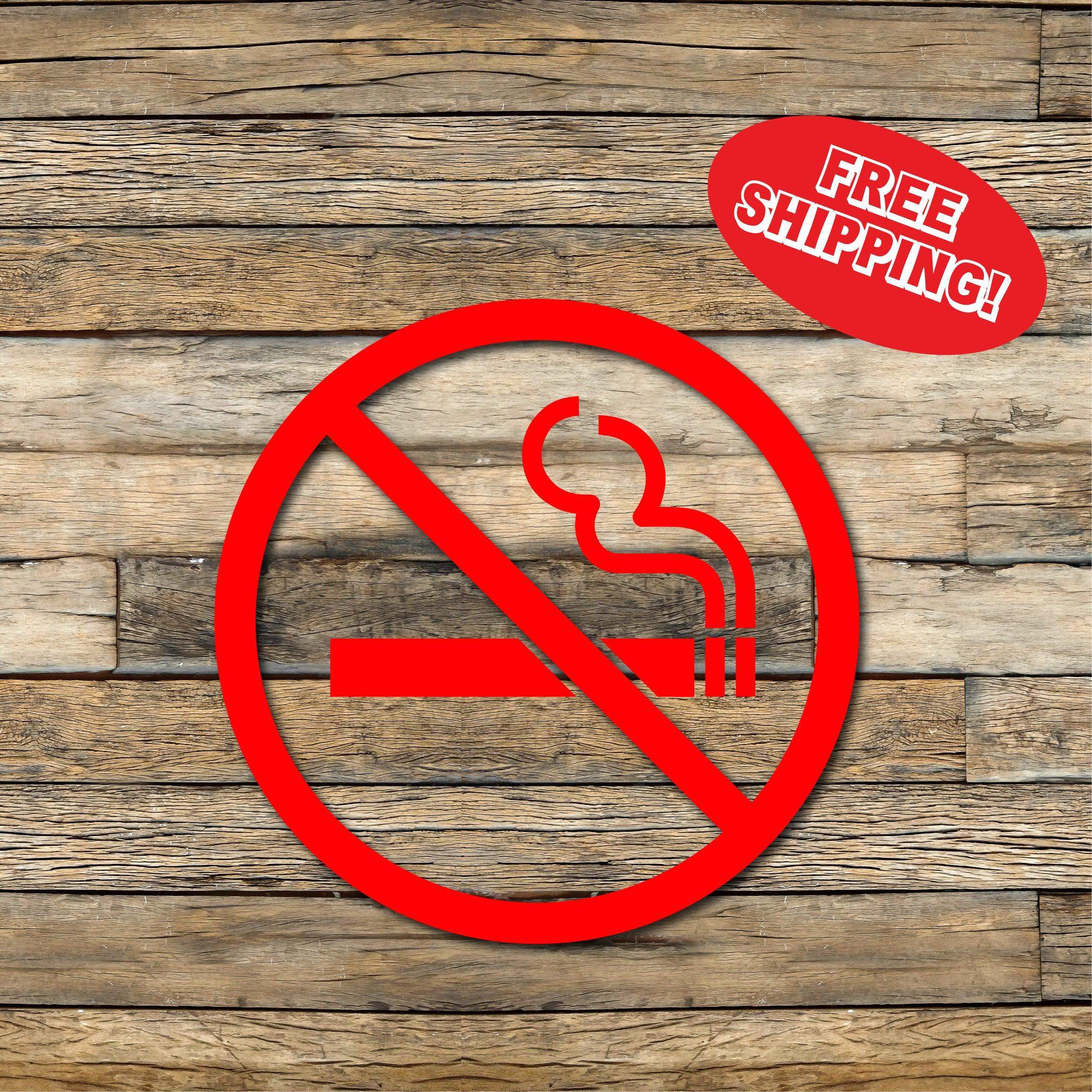 No Smoking Decal