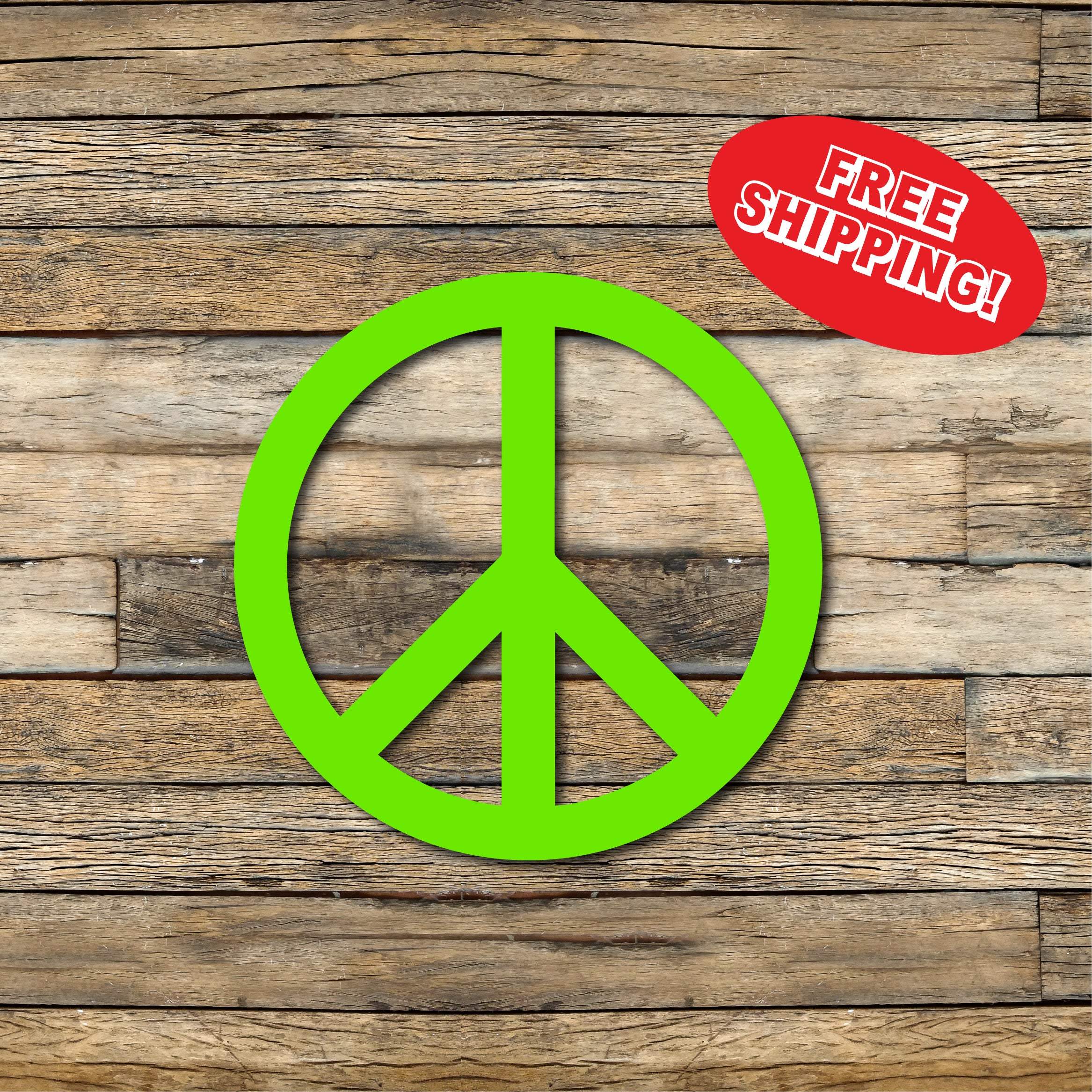 Peace Sign Decal