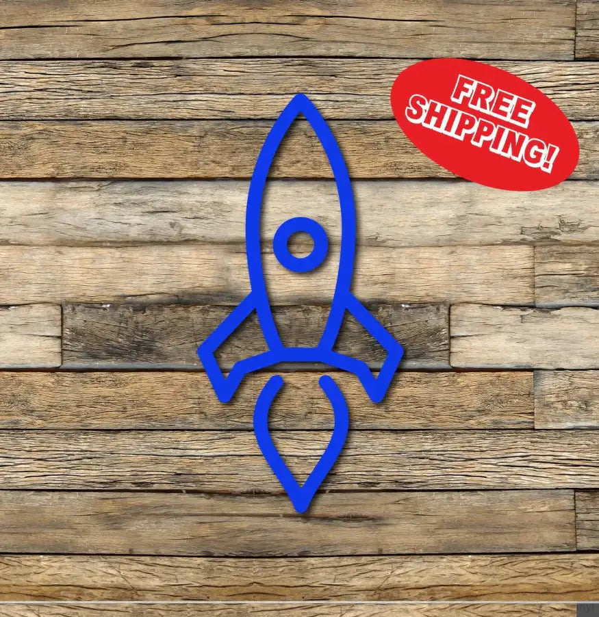 Rocketship Decal