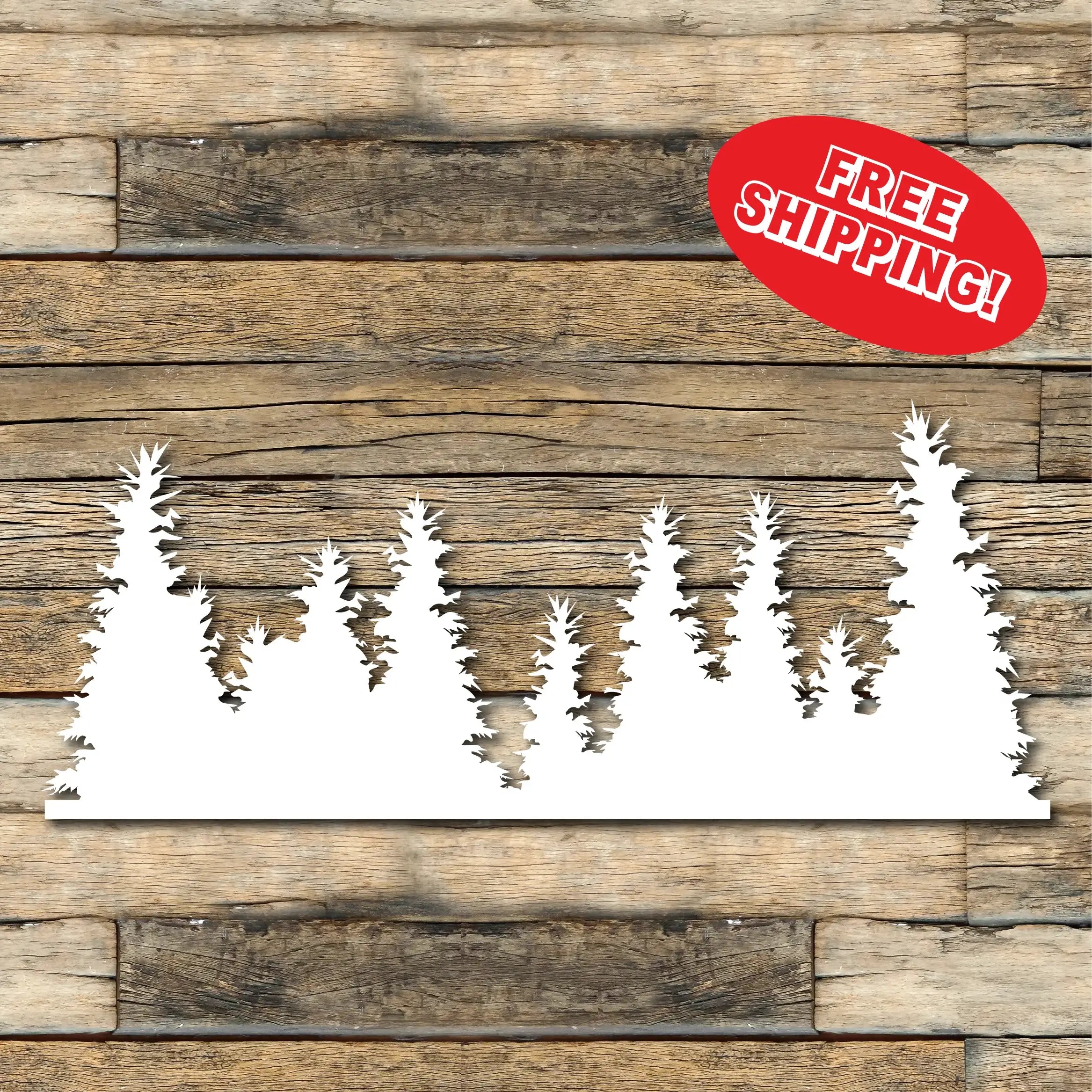 Tree Line Decal