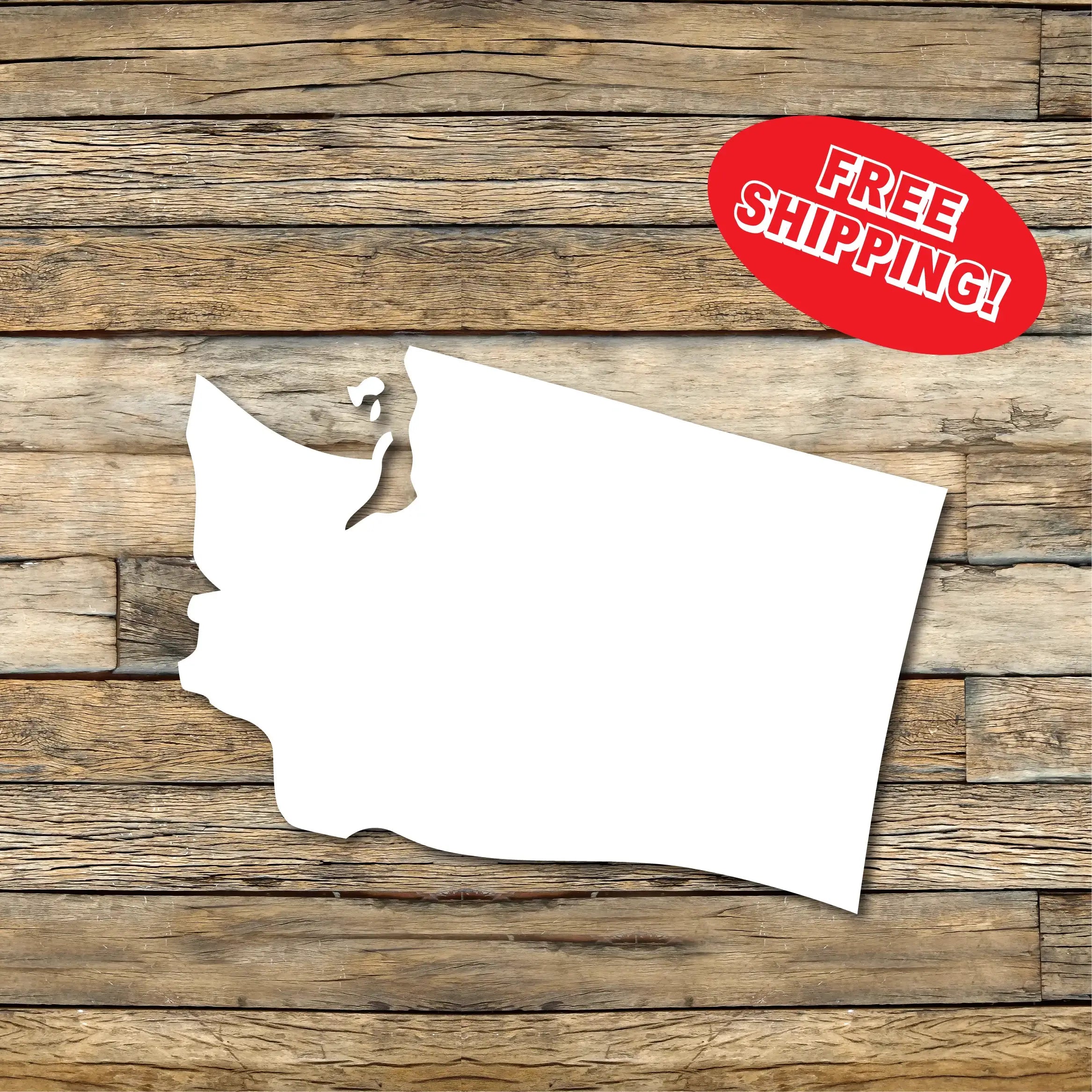 Washington Car Decal, Bumper Sticker, Multiple Sizes Available, Vinyl Car Decal, Washington State, State Outline Decal